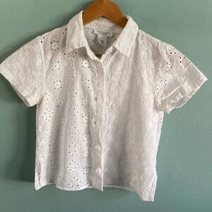 Button young woman’s button down